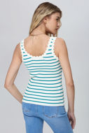 Picture of FS Scalop E. Stripes Top