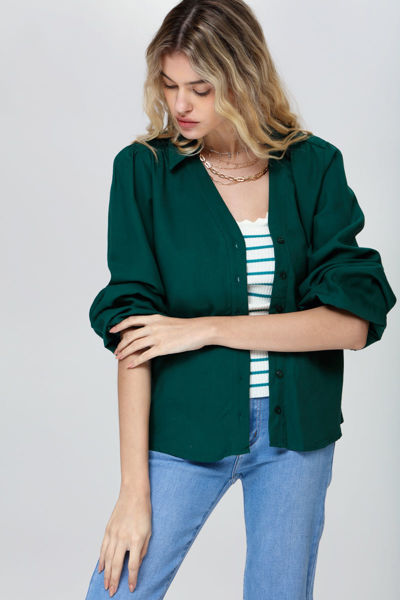 Picture of FS Scalop E. Stripes Top