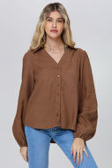 Picture of Seam Det Puff Slv Shirt