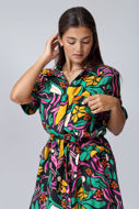 Picture of FS Button Frt Dress