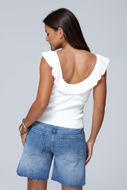 Picture of THE LACE RIB KNIT TANK