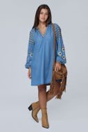Picture of FS AZTEC EMB.  DRESS
