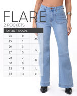 Picture of FS 2 Pockets Flare Jeans