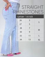 Picture of FS Straight Rhinestones Jean