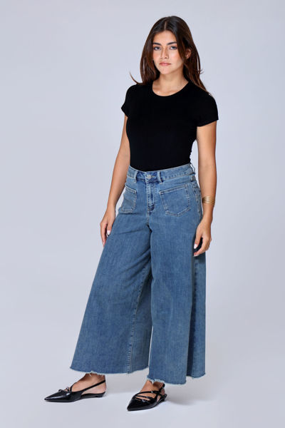 Picture of FS Wide Leg Raw Hem Jean