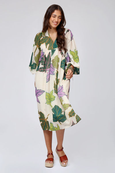 Picture of FS Bell Slv Maxi Dress