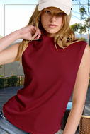 Picture of Stretch Ribbed Top
