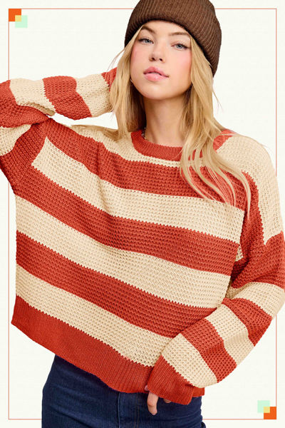 Picture of Super S Striped Sweater